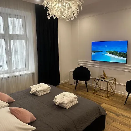 Апартаменты Z Jacuzzi Shine Starowislna Краков